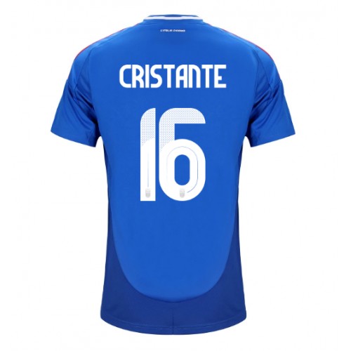 Italija Bryan Cristante #16 Domaci Dres EP 2024 Kratak Rukav